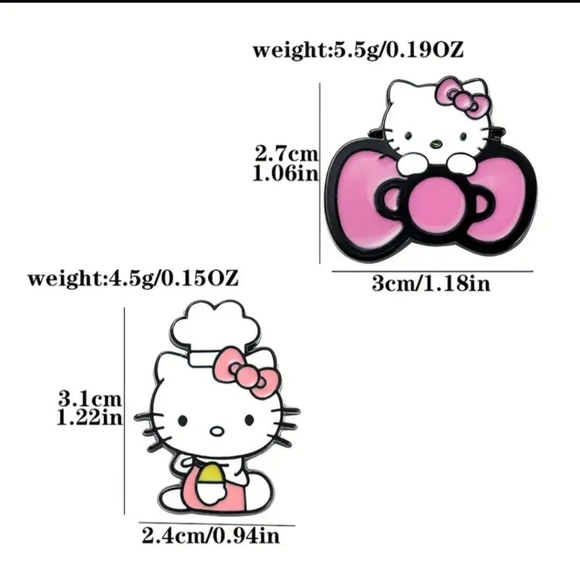 Hello kitty pin set - Picture 2 of 2